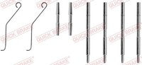 Quick Brake ZubehöRsatz, Scheibenbremsbelag 109-1044 Passend FüR Iveco
