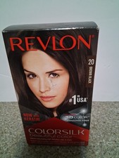Revlon Colorsilk Beautiful Color Permanent Hair Color 020 Brown Black