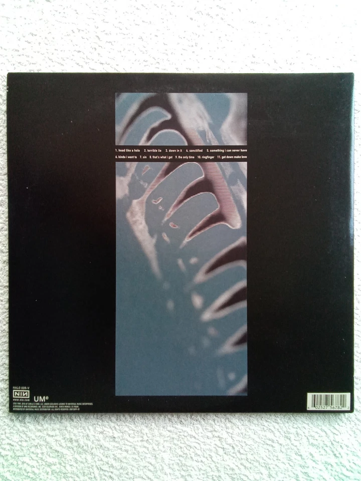2 X Vinyle lp 3 faces. NINE INCH NAILS. Pretty Hate Machine - Photo 2/4