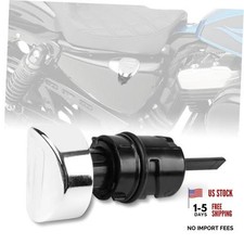 Motorcycle Engine Oil Tank Dipstick for Harley Sportster Iron XL 883 Chrome