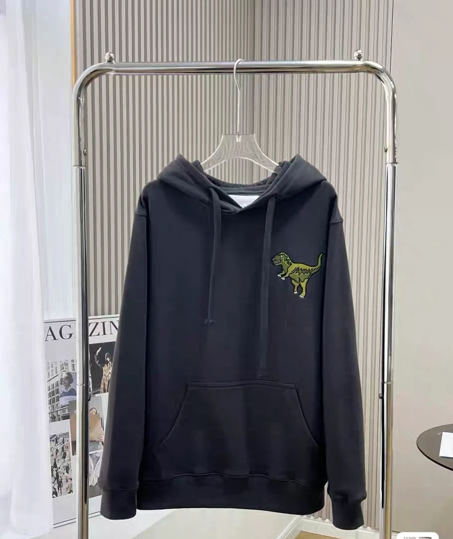 NWT COACH Men's Green signature DINO Hoodies Hat Coat cardigan Organic Cotton