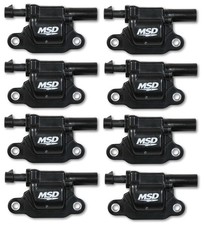 Msd 826683 Ignition Coil Blaster Series Square Black 8-pack 14-up Gm Lt