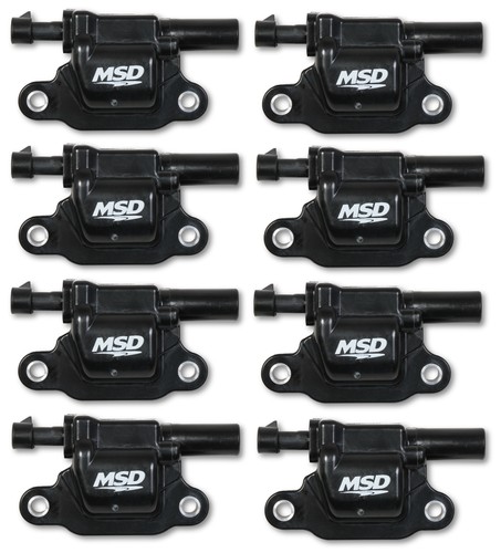 MSD 826683 Ignition Coil Blaster Series, Square, Black, 8-pack 14-Up GM LT