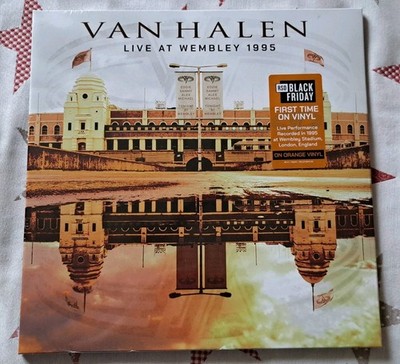 Van Halen: Live at Wembley 1995 LP / ORANGE Vinyl