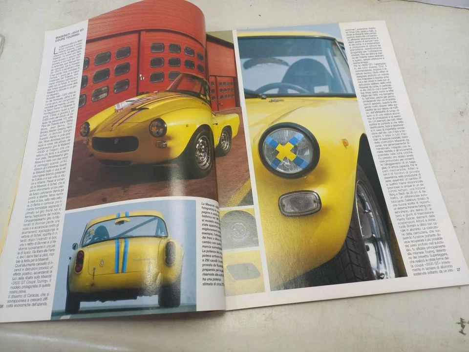 RUOTECLASSICHE SETTEMBRE 1992 N.54 DAIMLER V8 250 MASERATI 3500 CSAI FIAT 508... - Immagine 4 di 4