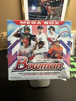 2021 Bowman Baseball MEGA Box Mojo Refractors NEW SEALED