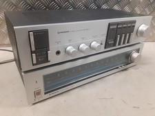 Amplificatore Pioneer SA-540 & Tuner TX-520L Vintage 1981 revisionato ottime condizioni 