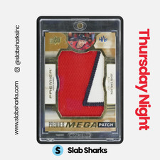 2021 UPPER DECK PREMIER #PMP-JO JOHN CARLSON MEGA PATCH SLEEVE NUMBER /6