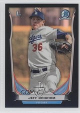 2014 Bowman Draft Chrome Black Refractor 13/75 Jeff Brigham #CDP66 0f6