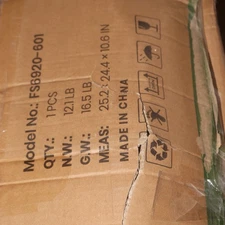 Hoomedelier 3-Blade Ceiling Fan with Lights Remote Control 25" FS6920-601