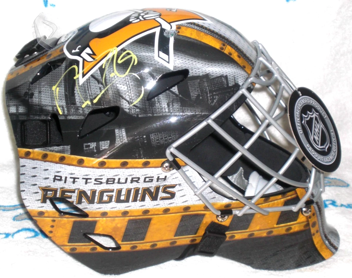 MARC-ANDRE FLEURY SIGNED PITTSBURGH PENGUINS F/Sz GOALIE MASK