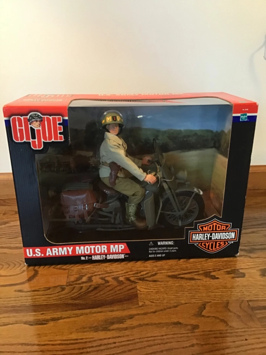 G.I. Joe Military & Adventure 1:6 Motorbike Action Figures for