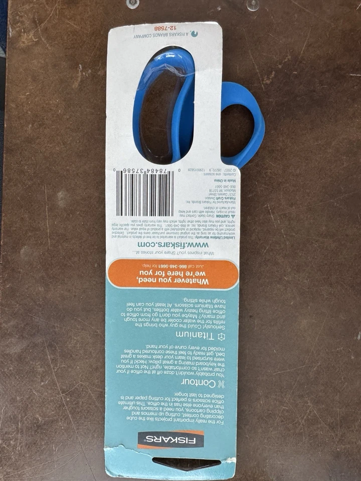 Fiskars Office No 8 Scissors With Titanium Blades  - Image 2 of 3