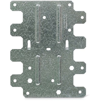 Simpson RBC Galvanized Roof Boundary Clip for Wood and Masonry Walls