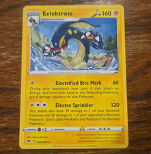Pokemon TCG Eelektross Vivid Voltage Rare EN 059/185 Stage 2 HP160