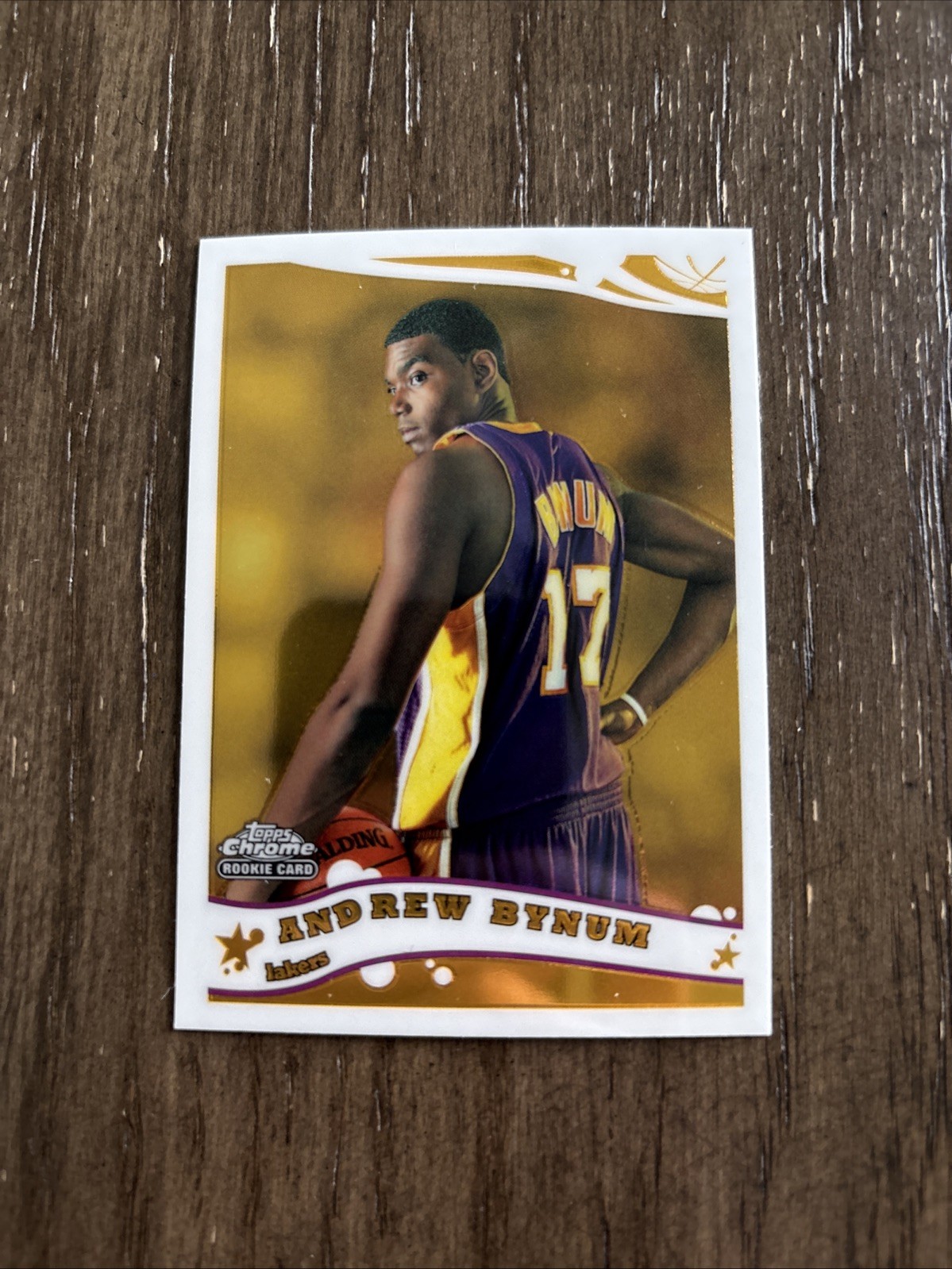 2005-06 Topps Chrome - Andrew Bynum #186 (RC)