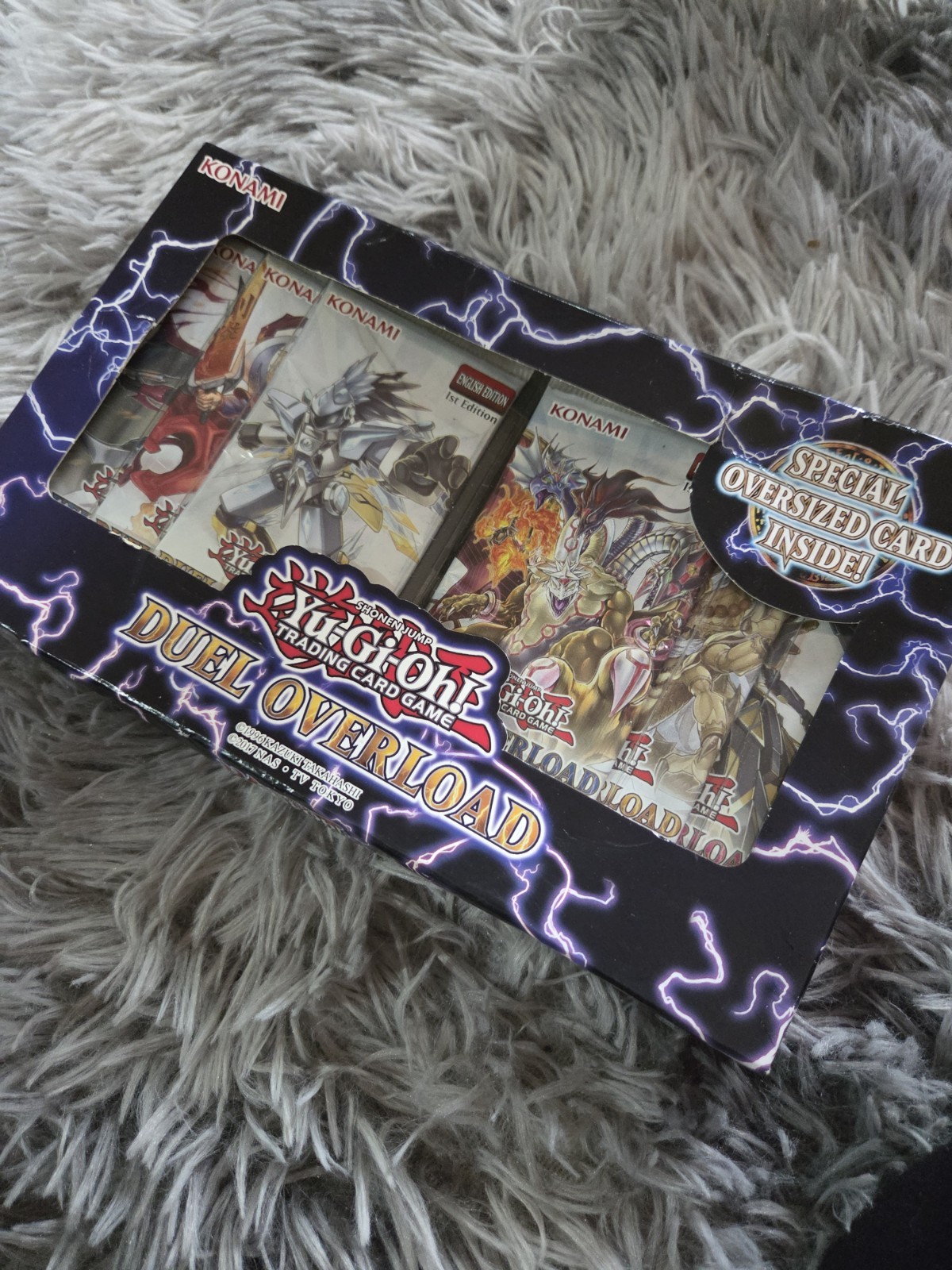 Yu-Gi-Oh! Trading Card Game Duel Overload SEALED Box Damage