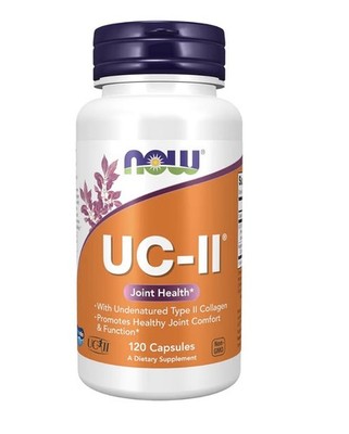NOW Foods UC-II Joint Health Undenatured TypeII Collagen 120 Vegetarian Capsules