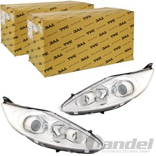 2x TYC H7/H1 SCHEINWERFER LINKS+RECHTS CHROM für FORD FIESTA VI BIS 11.2012