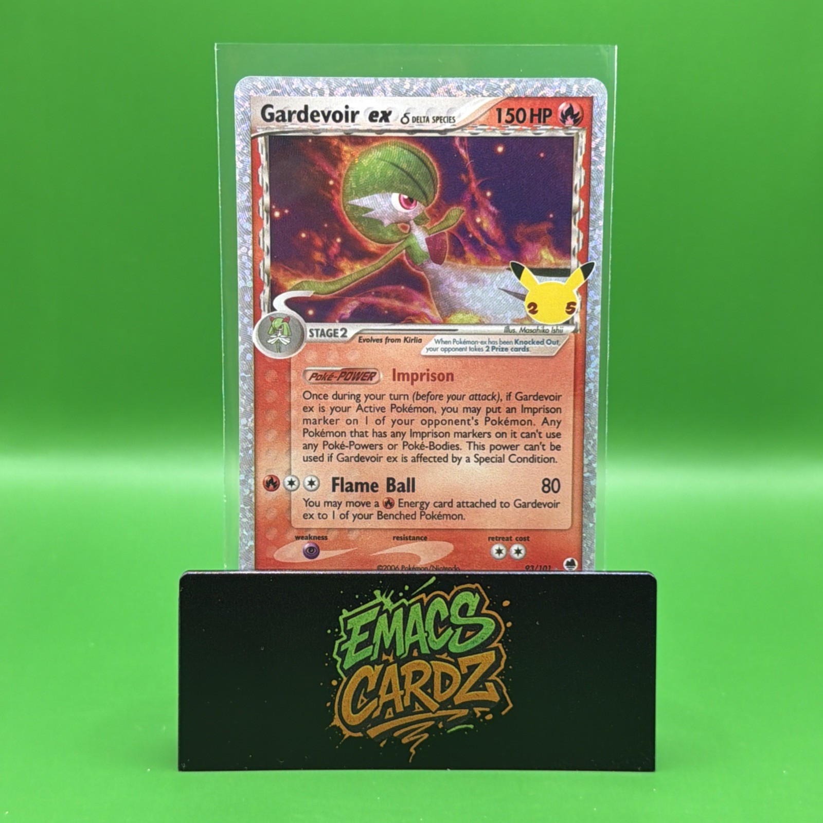 Pokemon TCG Celebrations 93/101 - Gardevoir EX - Ultra Rare - NM