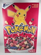 Pokemon Berry Bolt Cereal 10.3oz General Mills Limited Edition Brand New Pikachu