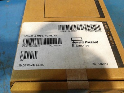 HP P22315-001 SPS-A35 v2 AMD EPYC 7452 Server CPU Processor