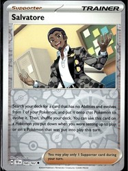 Salvatore 160/162 Temporal Forces Reverse Holo