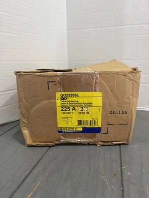 SQUARE D NEW SQD QO2225SL (2P-225A SUB FEED) *SHIPS SAME DAY UPS*