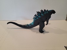 2019 BANDAI TOHO GODZILLA Black Blue Vinyl Figure Legendary 6" Tall 12" Long