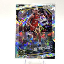 BRITTNEY SYKES - CRACKED ICE PRIZM - 2025 PANINI PRIZM #121 - SEATTLE STORM