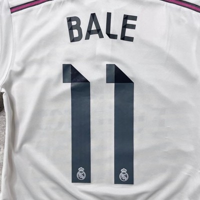 Authentic Player Issue Real Madrid Home Jersey 2014 2015 Bale 11