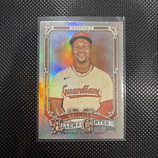 2025 Topps Allen & Ginter #117 Jose Ramirez - Silver Portrait Parallel