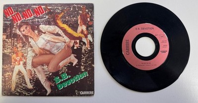 SHEILA & S.B DEVOTION No No No No, Tender Silence Disc 45T 7'' Vinyl / V08A