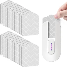 20 Pack Flying Insect Trap Refill Compatible with Bugmd No Buzz Zone Bug Trapper