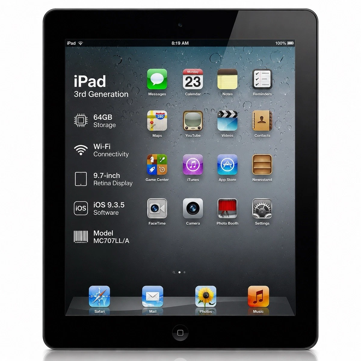iPad 3rd Generation 32GB Dual Core Tablets for sale | eBay