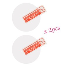 2 Pcs 31mm-46mm New Universal Round Watch Curved Screen HD Screen Protector Film
