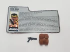 1987 RED DOG Filecard Weapons Set Vintage Sgt Slaughter's Renegades GI Joe