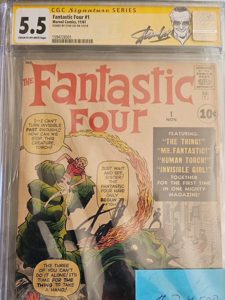 Fantastic Four #1 (Marvel Comics November 1961) for sale online | eBay