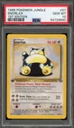 Pokemon Snorlax Jungle 27/64 1st Edition NON Holo PSA 10 Gem Mint