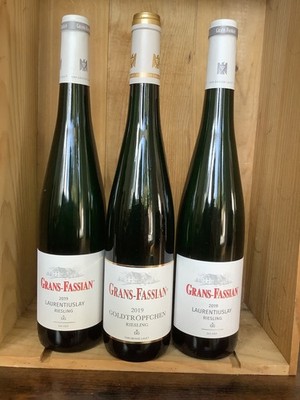 6x Grans Fassian GG Leiwener Laurentiuslay + Piesporter Goldtröpfchen