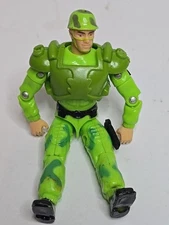 American Defense Spy Series S.I.T. Forest Green Loose Remco 1986 with armor Rare