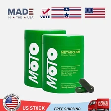 2 Packs MOTO - Metabolism Boosting Capsule - Curb Cravings, Healthy Metabolism