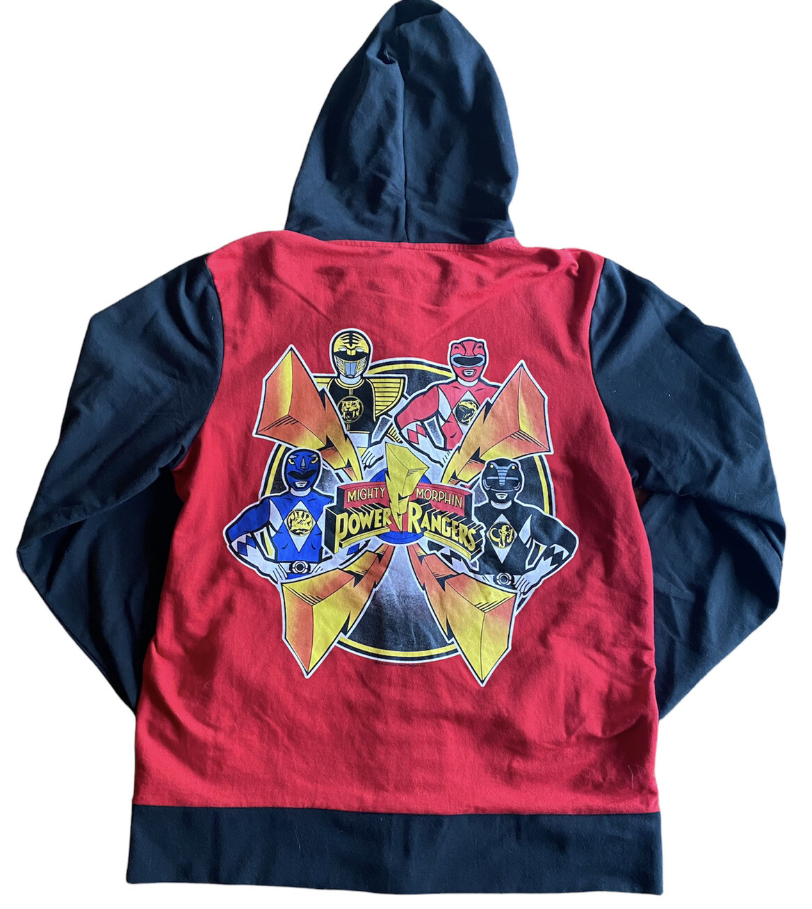 Red Hoodie Full Zip Jacket 