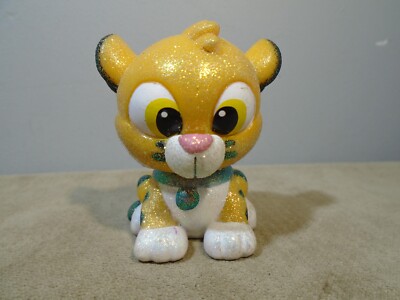 MINIATURE GLITTERED TIGER CUB BOBBLEHEAD 2  FIGURE UNBRANDED (MA1424)