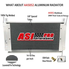 4 Row Radiator Fits Bobcat S300 T320 S250 S220 T300 A300 S330 T250