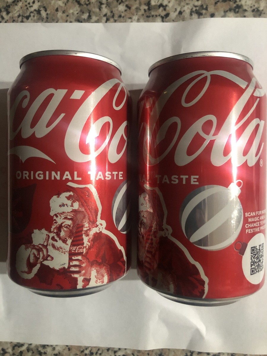 Coca Cola Xmas 2023 Limited Edition Original Taste Cans Unopened 2