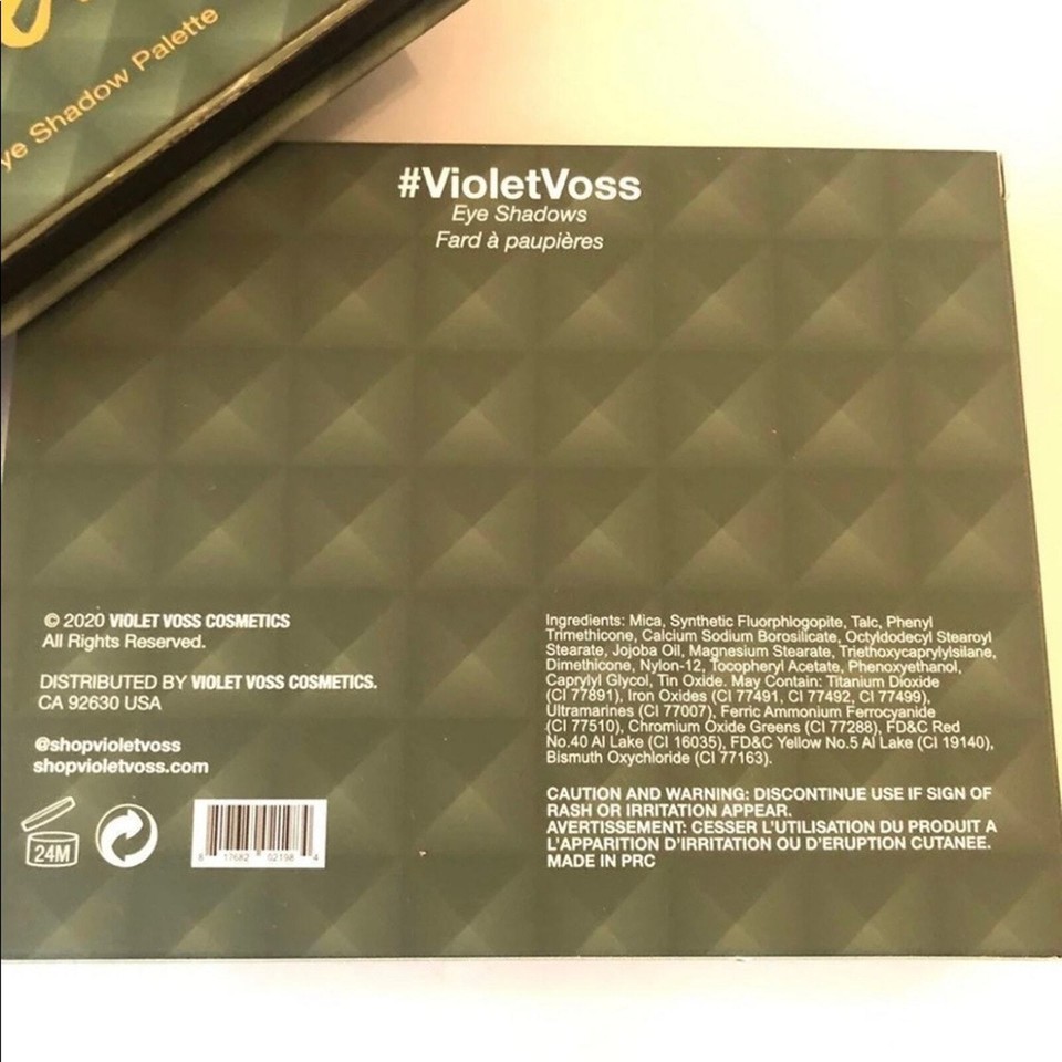 Violet Voss Olive You Forever Eyeshadow Palette 12 shades Sephora Ulta