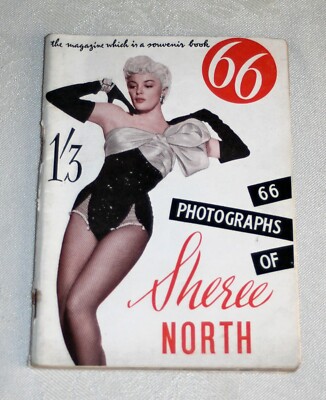 66 vintage magazine Sheree North photographs Souvenir book number 14