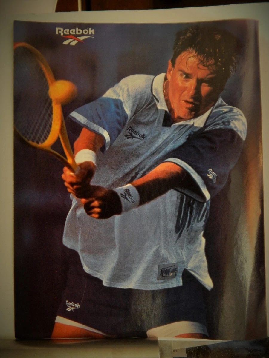 REEBOK TENNIS WITH LEGENDARY JIMMY CONNORS VTG 1994 ADVERTISEMENT | eBay