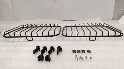 For Mercedes W463 W461 460 G Wagon Class Head Lamp Light Grill Guard Cover Black - 第 1/11 張圖片